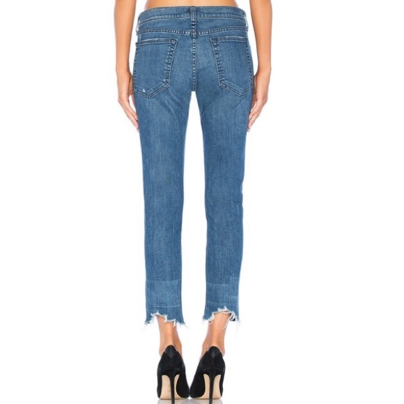 Rag & Bone Dre cropped distressed jeans size 27 - Picture 2 of 6